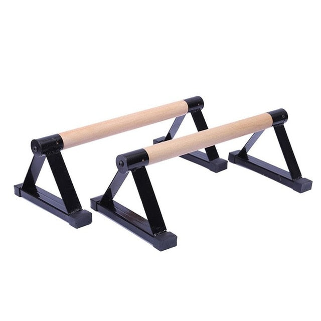 New Wooden Sport Push Up Stands Pushup Gym Exercise Training Chest Parallel Bar Double Rod Push-Up Stand Fitness Equitments