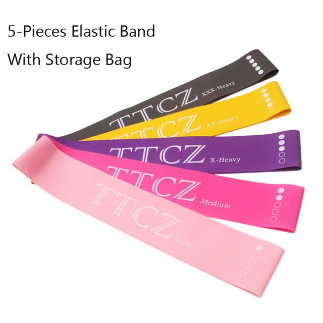 Resistance Bands Set Fitness Band for Sports Exercise Training Yoga Strength Fitness Gum Rubber Workout Elastic Equipment